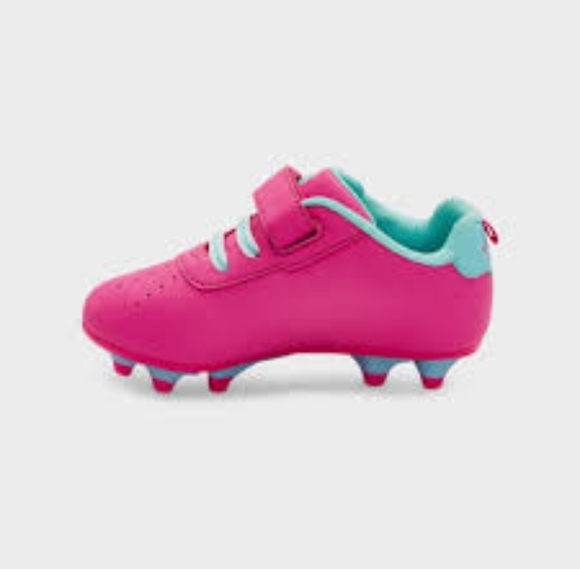 COPY - Surprize By Stride Rite Girls Colorful Cleats Sz 8M Shoes Athletic - Picture 2 of 6